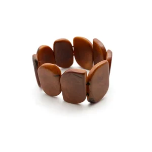 Armband Ecoapu Braun - La Tagua Nuss