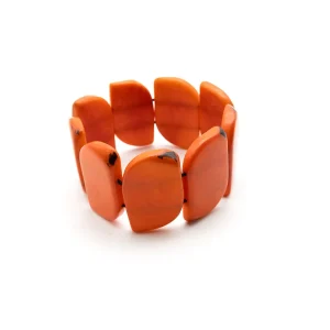 Armband Ecoapu Orange - La Tagua Nuss